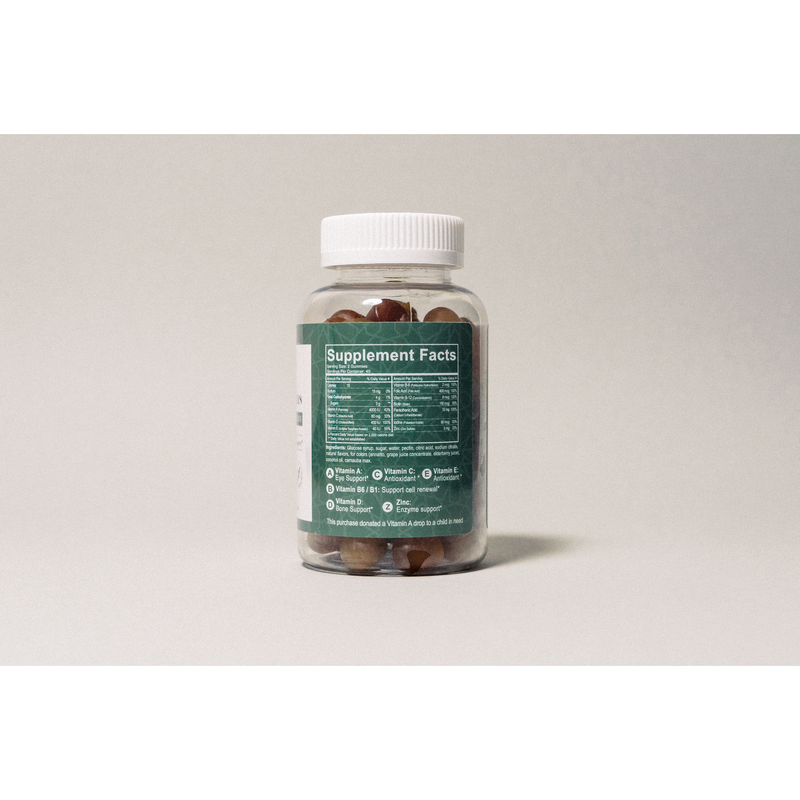 Salaam Nutritionals Halal Adult Multivitamin Gummies - Complete Nutrition with Essential Vitamins - 90 Count