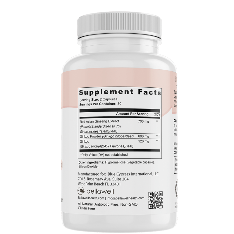 Ginkgo Biloba Formula by Bellawell