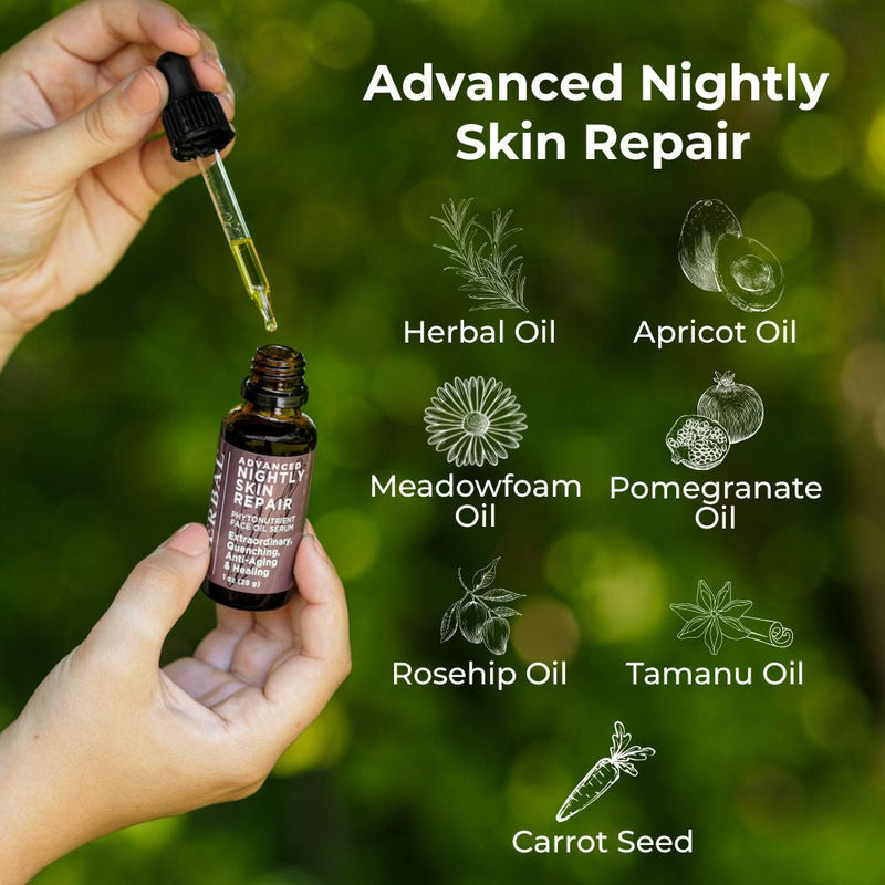 Ora's Amazing Herbal Advanced Nightly Skin Repair with Organic Tamanu Oil