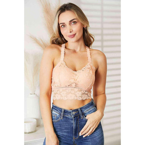 JadyK Juliette Crisscross Lace Bralette