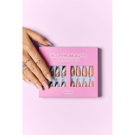 SO PINK BEAUTY Press On Nails 2 Packs