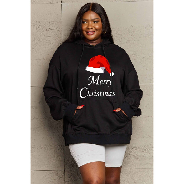 Simply Love MERRY CHRISTMAS Graphic Hoodie