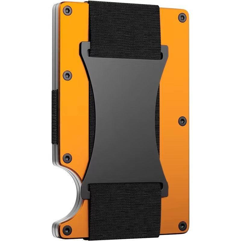 SmartPursue™ Carbon Fiber Wallet - RFID Blocking Metal Card Holder Card Wallet