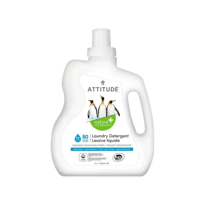 Attitude Laundry Detergent Wildflowers  67.6 Oz