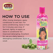 VIP Extensions African Pride Dream Kids Detangling Moisturizing Conditioner - 12 oz Hair Care