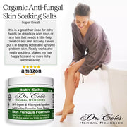 COLEHERBALS 11 - Dr. Cole’s Organic Anti-fungal Skin Soaking Salts Herbal