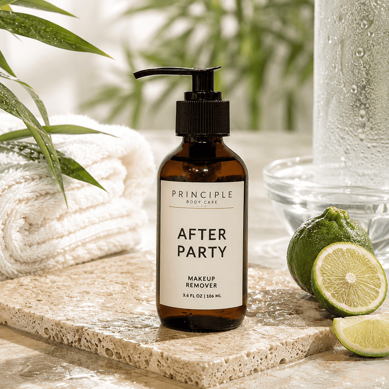 P R I N C I P L E After Party Makeup Remover Face Gray