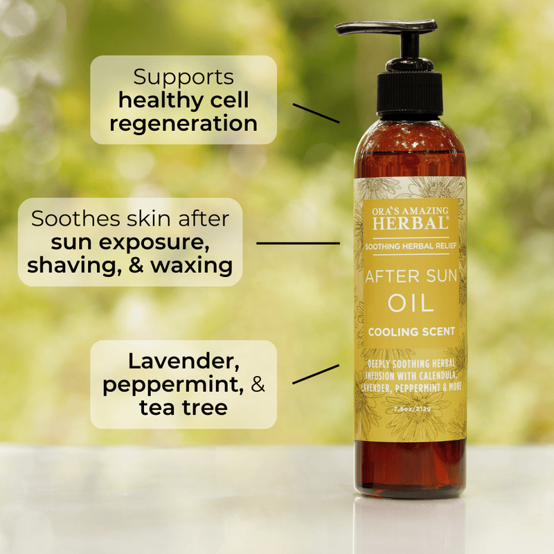 Ora's Amazing Herbal After Sun & Shave Oil Body Oil