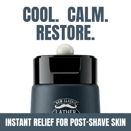 Lather & Wood Shaving Co After-Shave Balm - Barbershop Men Grooming, Health