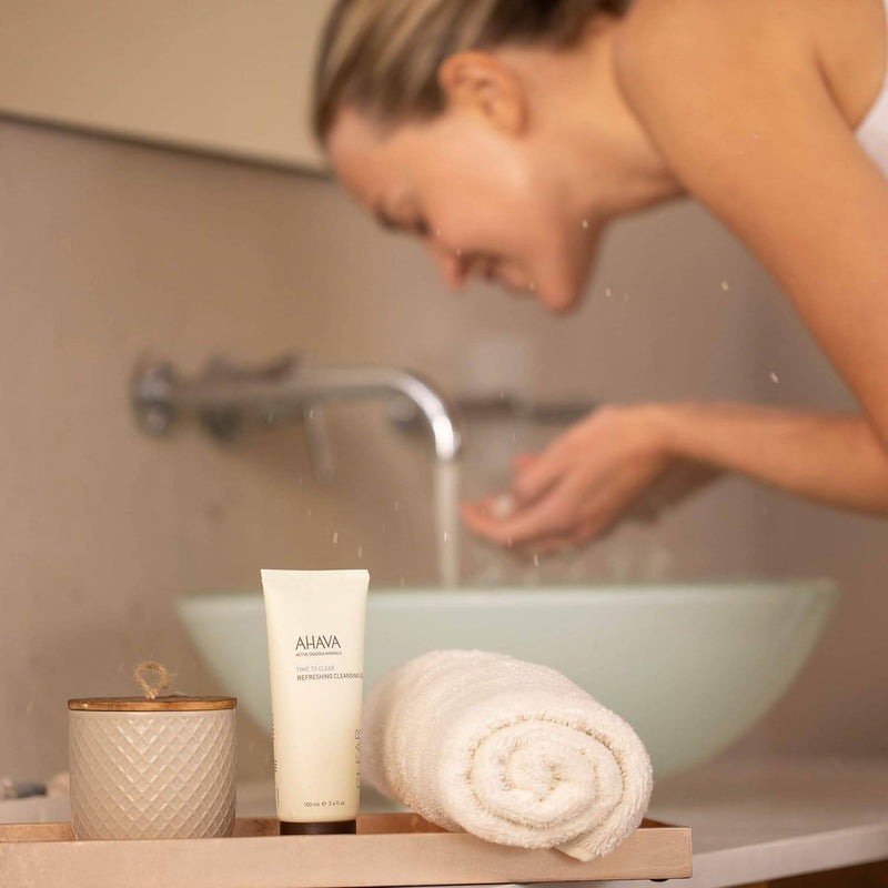 VIP Extensions AHAVA Cleanse Refreshing Cleansing Gel - Soapless Cleanser & Refresher 3.4 Fl.Oz