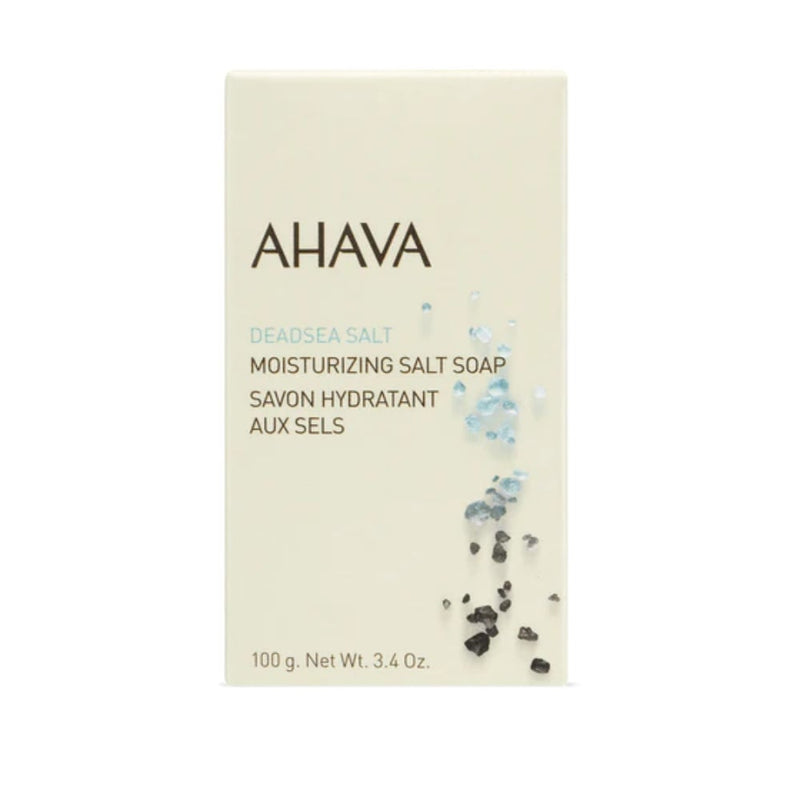 Nava Beauty Ahava Moisturizing Dead Sea Salt Soap 3.4 Oz Bath &amp; Body Antique White Default Title