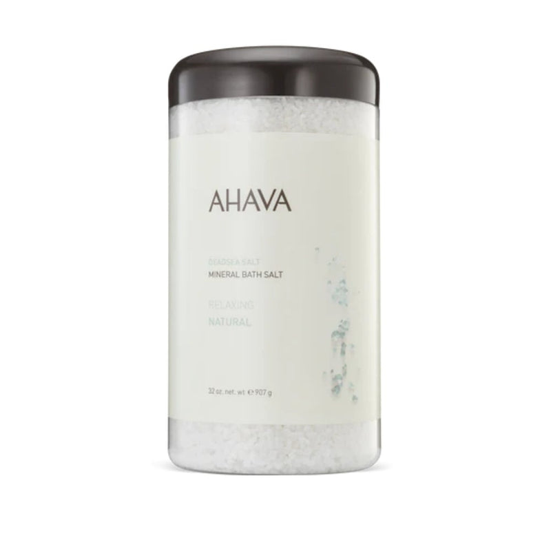 Nava Beauty Ahava Natural Dead Sea Bath Salt 32 Oz Bath &amp; Body Light Gray Default Title