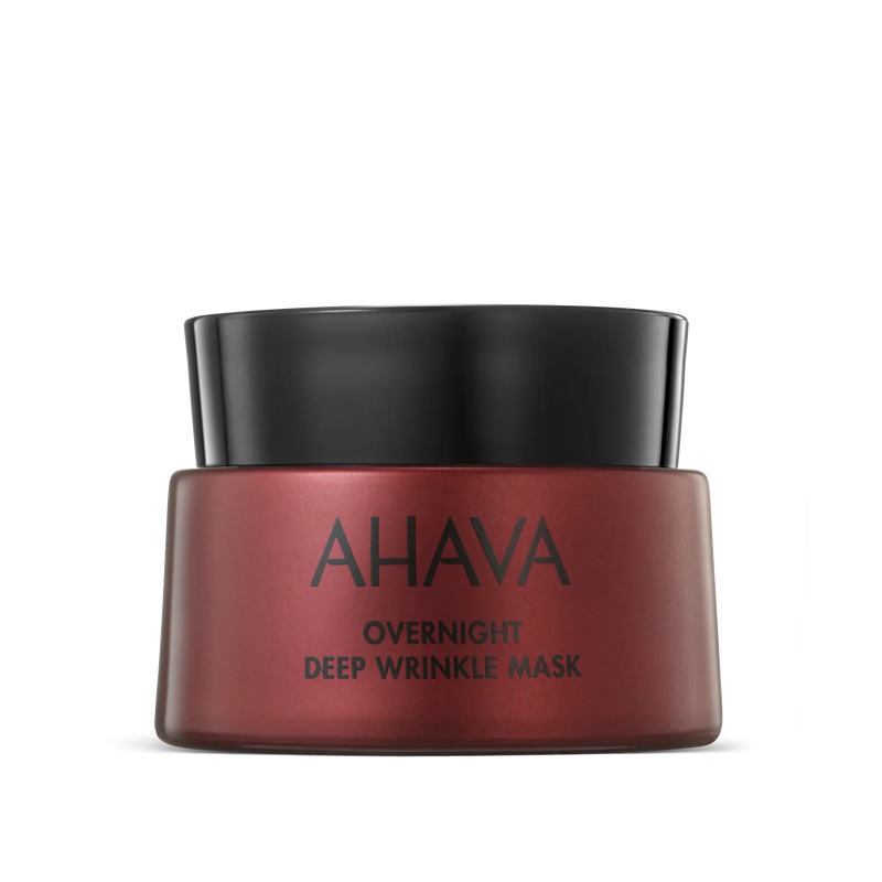 Nava Beauty Ahava Overnight Deep Wrinkle Mask 1.7 OZ Saddle Brown