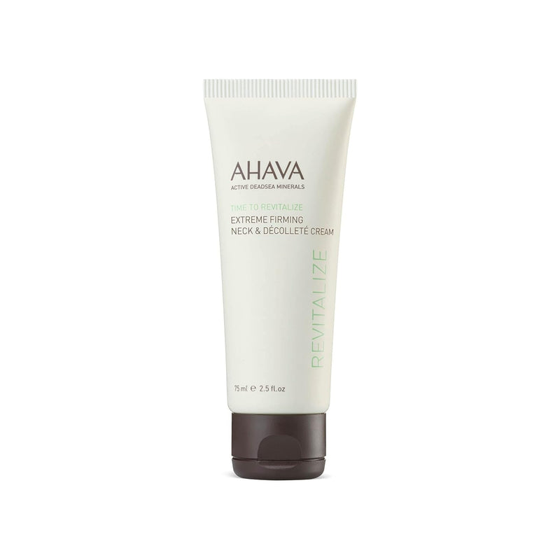 VIP Extensions AHAVA Time To Revitalize Extreme Firming Neck & Décolleté Cream  2.5 Fl.Oz Skin Care