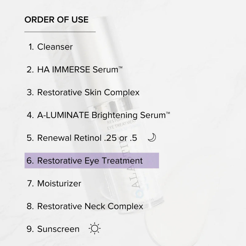 Nava Beauty Alastin Skincare Restorative Eye Treatment 0.5 Oz Eye Care Lavender