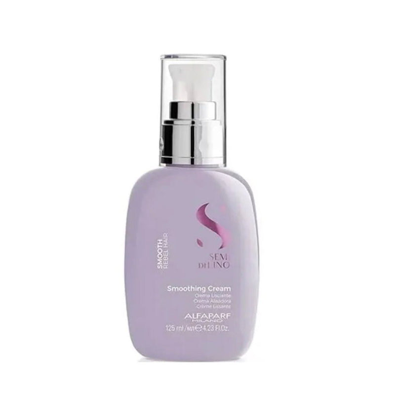 VIP Extensions Alfaparf Milano Semi Di Lino Smooth Smoothing Cream for Frizzy and Rebel Hair - Controls Frizz - Protects from Heat and Humidity Hair Care