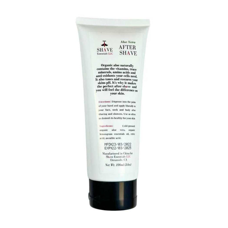 Shave Essentials All-Natural Aftershave Gel After Shave
