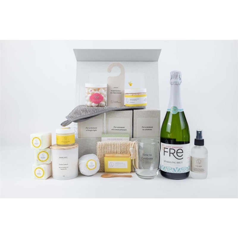 Lizush Congratulations gift basket, Celebration gift box Gift set for new mom