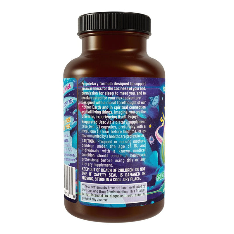 Hippie Farms Premium Sleep Aid Formula - Peace, Love, and ZZZ's Blend Vitamins & Supplements