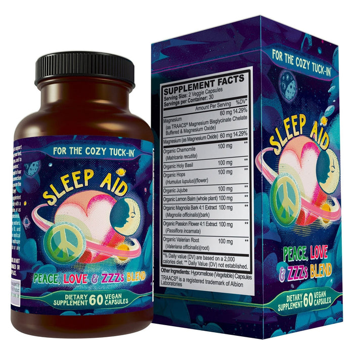 Hippie Farms - Hippie Farms - Sleep Aid - Peace, Love, and ZZZ's | Cozy Tuck-In Formula