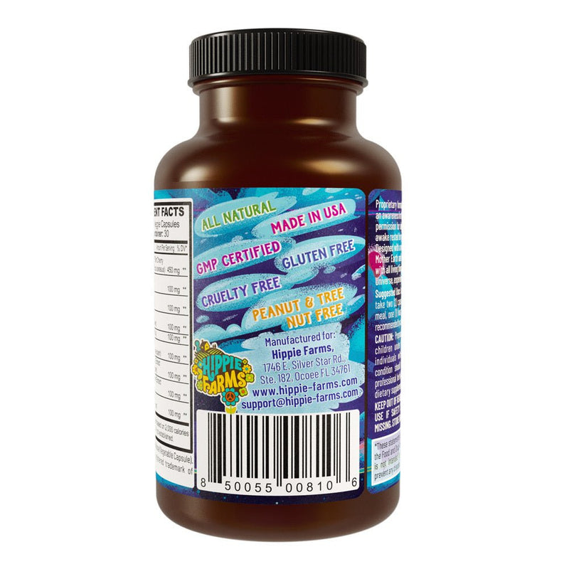 Hippie Farms Premium Sleep Aid Formula - Peace, Love, and ZZZ's Blend Vitamins & Supplements