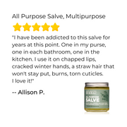 Ora's Amazing Herbal All Purpose Salve, Herbal Salve with Comfrey & Tea Tree Oil Skin Care