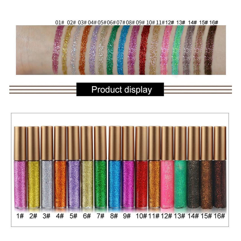 EpiLynx Shimmer & Shine Glitter Eyeliner – Vegan, Allergen-Free, Long-Wearing Eyeliner