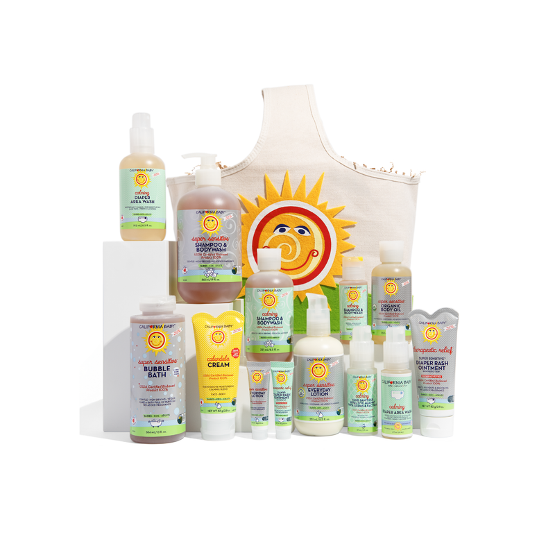 California Baby All the Essentials - Newborn Gift Set Gifts & Totes