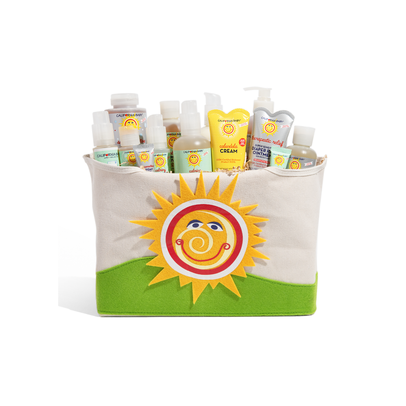 California Baby All the Essentials - Newborn Gift Set Gifts & Totes