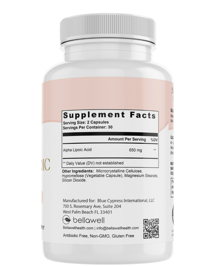Alpha Lipoic Acid (ALA) by Bellawell