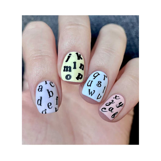 UberChic Beauty Alphabet-02 Stamping Plate
