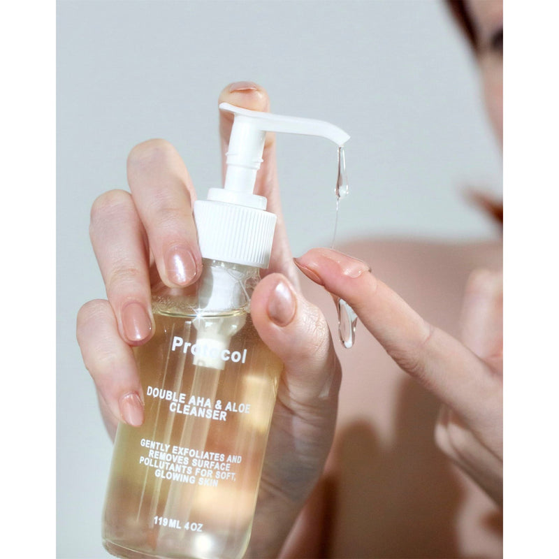 Protocol Skincare Double Alpha Hydroxy Gel Cleanser with Green Tea