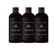 Johnny Slicks Black Label Shower Set
