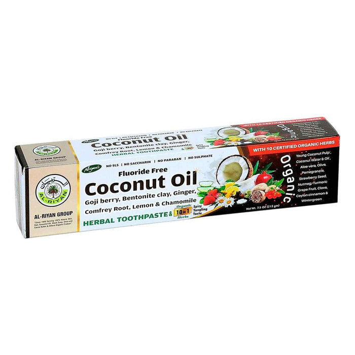 Adiva Naturals - Adiva Naturals - Coconut Oil Herbal Toothpaste