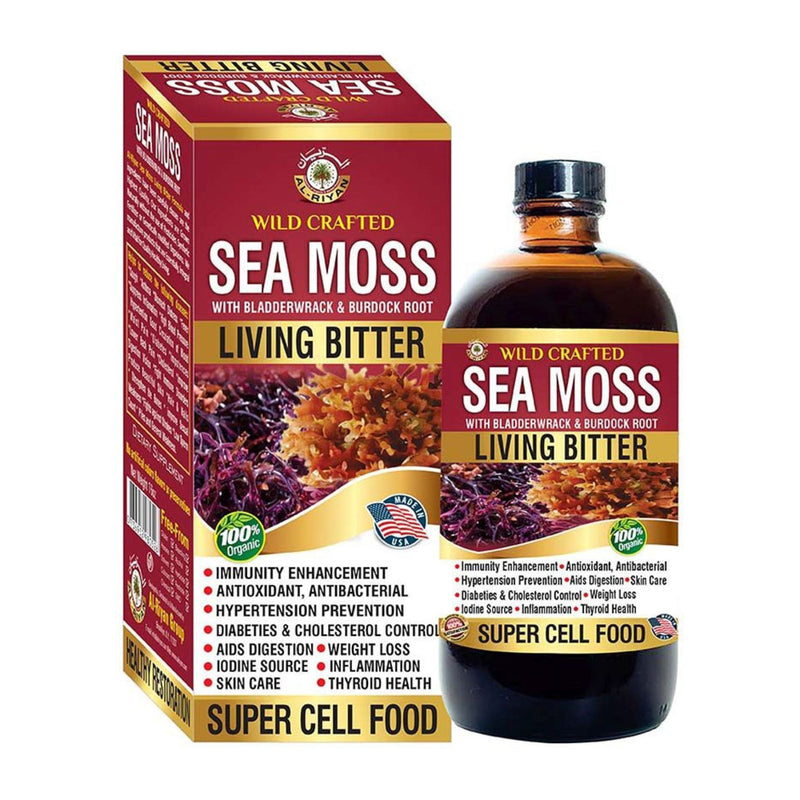 Adiva Naturals Organic Sea Moss Living Bitter 16oz | End-of-Stock Bitters