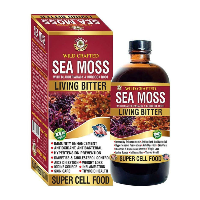 Organic Sea Moss Living Bitter 16oz