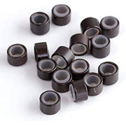 VIP Extensions Aluminum Silicone Micro Rings Style ''D'' MICROLINKS White Smoke 1-BLACK (1000PCS),3-D.BROWN (1000 PCS),13-BEIGE (1000 PCS)