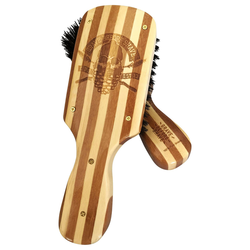 Grave Before Shave Official GRAVE BEFORE SHAVE™  Beard Brush combs/brushes