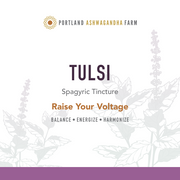 Portland Ashwagandha Farm Tulsi - Spagyric Tincture Tincture