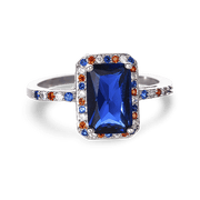 Fragrant Jewels Sapphire America Ring Ring