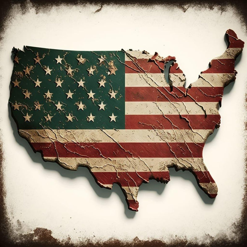 WhollyKaw Wholly Kaw Old Glory Shaving Collection Shaving Set