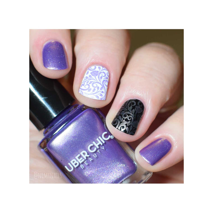 Uberchic Beauty Amethyst   Stamping Polish