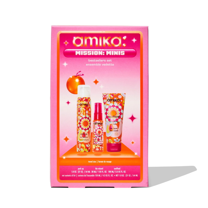 Nava Beauty Amika Mission: Minis Bestsellers Set Black