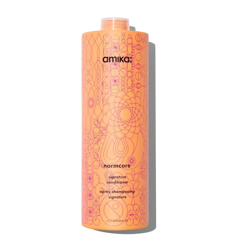Nava Beauty Amika Normcore Hydrating Conditioner Hair Light Salmon 33.8 Oz