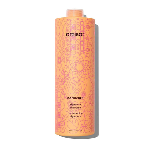 Nava Beauty Amika Normcore Signature Shampoo Hair Light Salmon 33.8 Oz