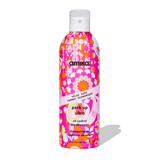 Nava Beauty Amika Perk Up Ultra Oil Control Dry Shampoo Black 9.5 Oz