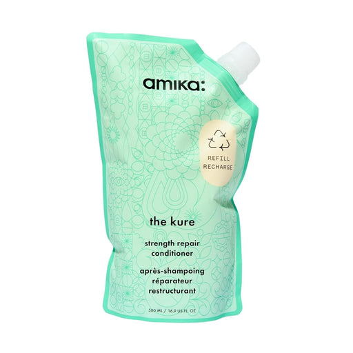 Nava Beauty Amika The Kure Strength Repair Conditioner Hair Care Powder Blue 16.9 Oz / 500 mL