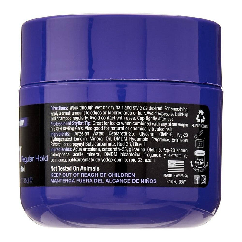 VIP Extensions Ampro Shine N Jam Conditioning Gel, Regular Hold, 4 OZ Hair Care