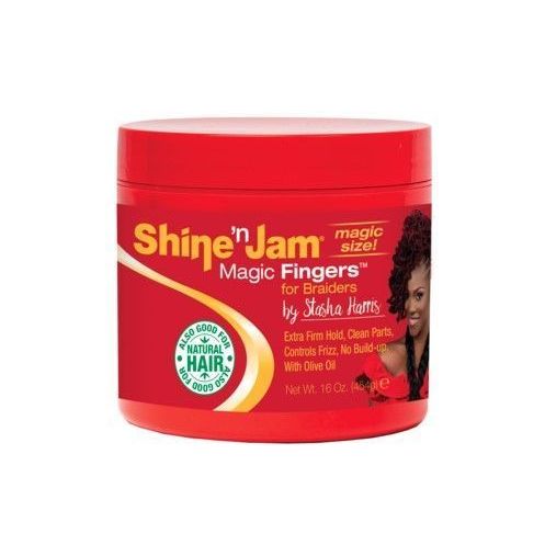 VIP Extensions Ampro Shine N Jam Magic Fingers For Braiders Edge Extreme Hold Hair Care