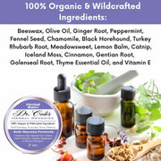 COLEHERBALS 05 - Dr. Cole's Organic Anti-Nausea Herbal Balm Herbal